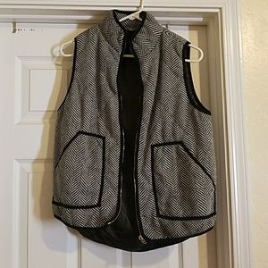 Herringbone vest